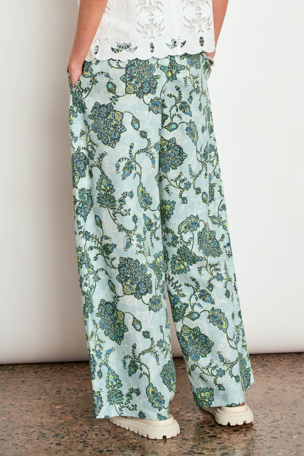 Phase Pant | Fern Paisley