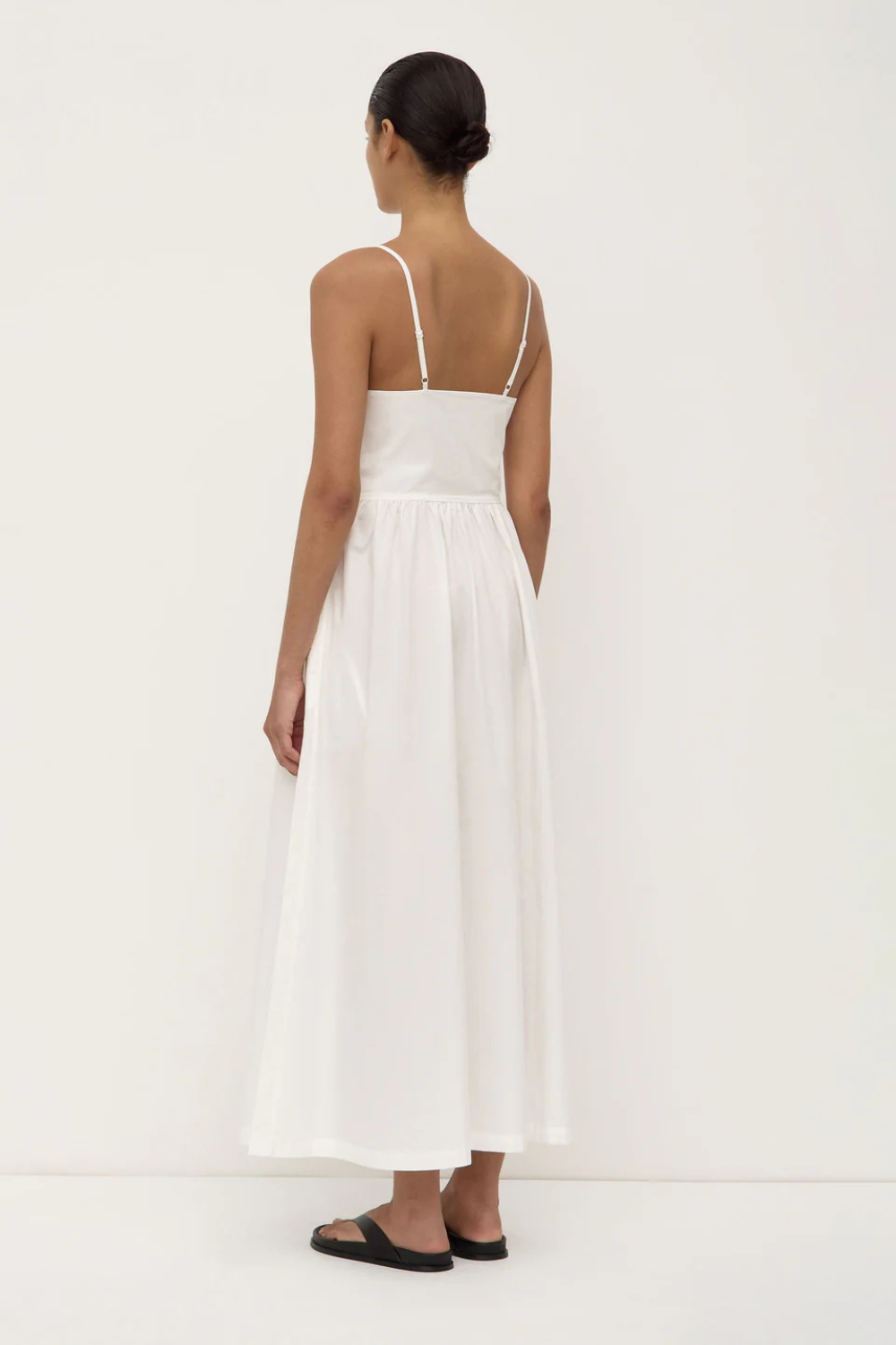 Posie Midi Dress | White