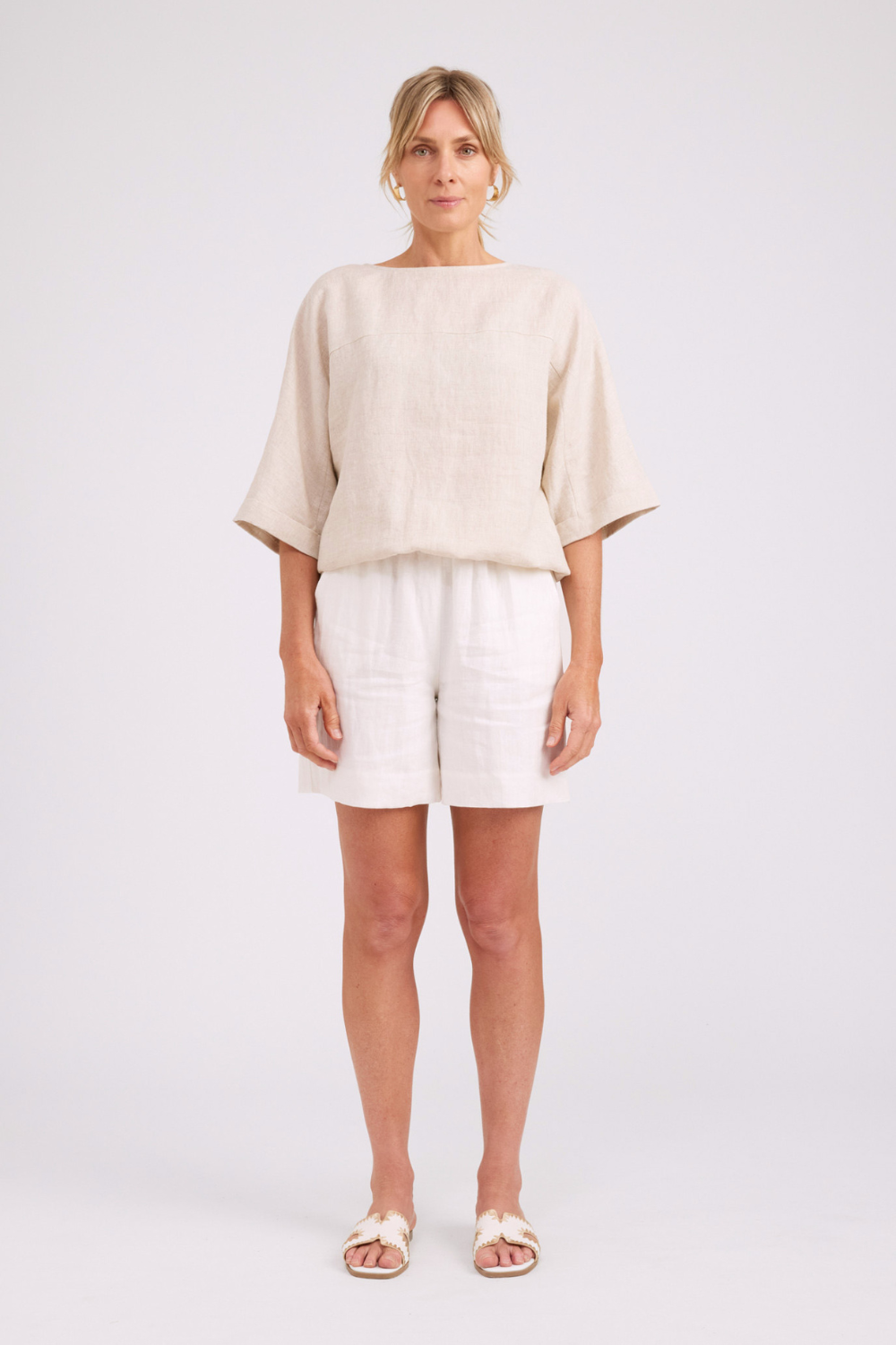 Studio Button Top/Jacket | Tusk
