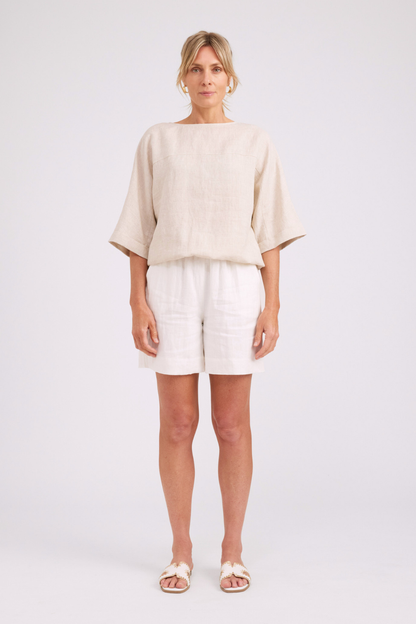Studio Button Top/Jacket | Tusk