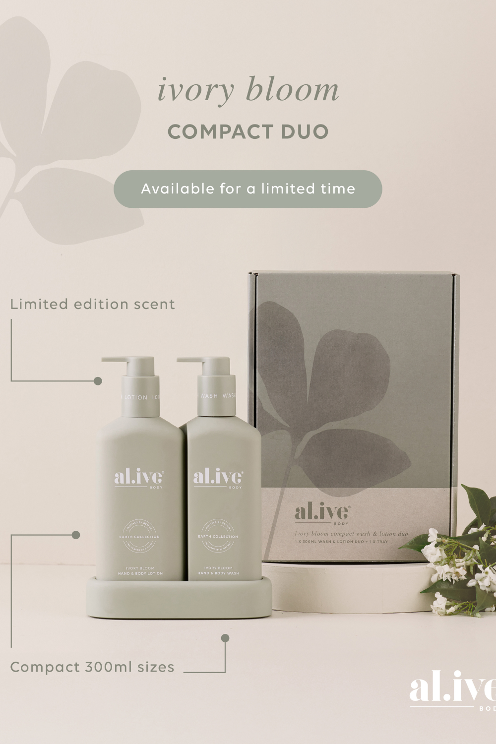 Home Ritual Set | Ivory Bloom