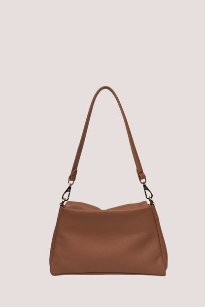 Beckett Crossbody | Tan Luxe