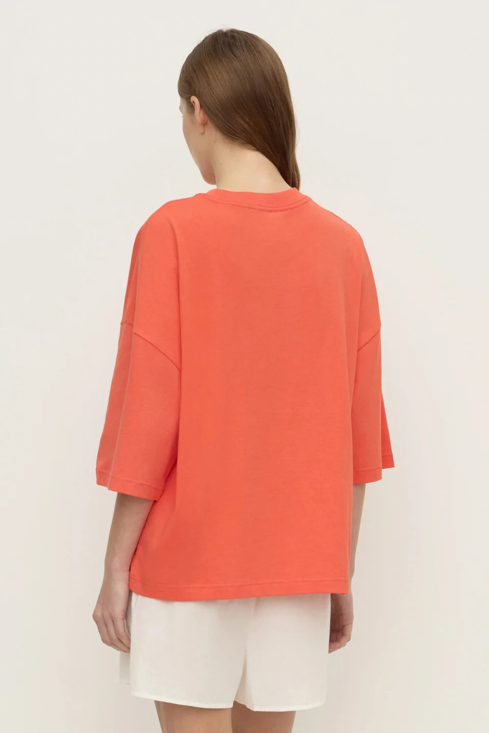 Max Cotton Oversized Tee | Dahlia