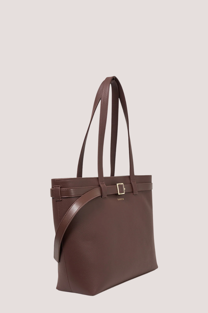 Tabby Shoulder Bag | Black + Bronze