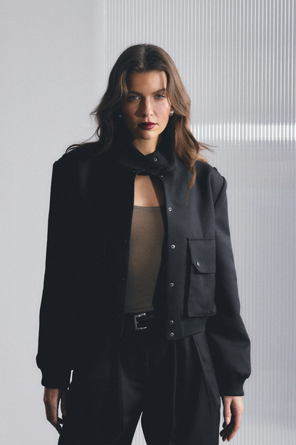 Knox Bomber | Black