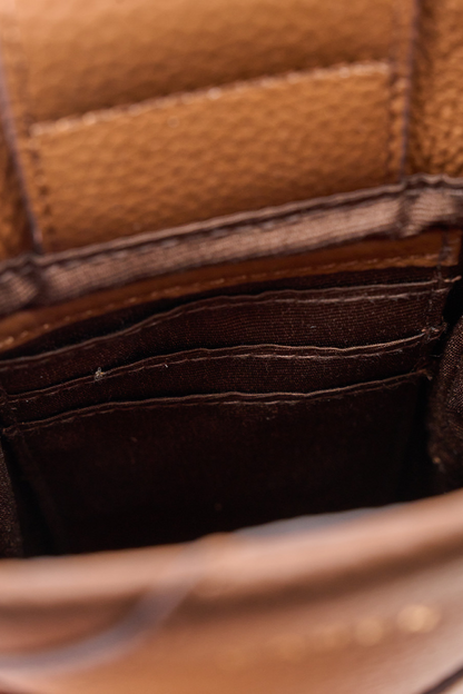 Maggie Crossbody | Tan Bias