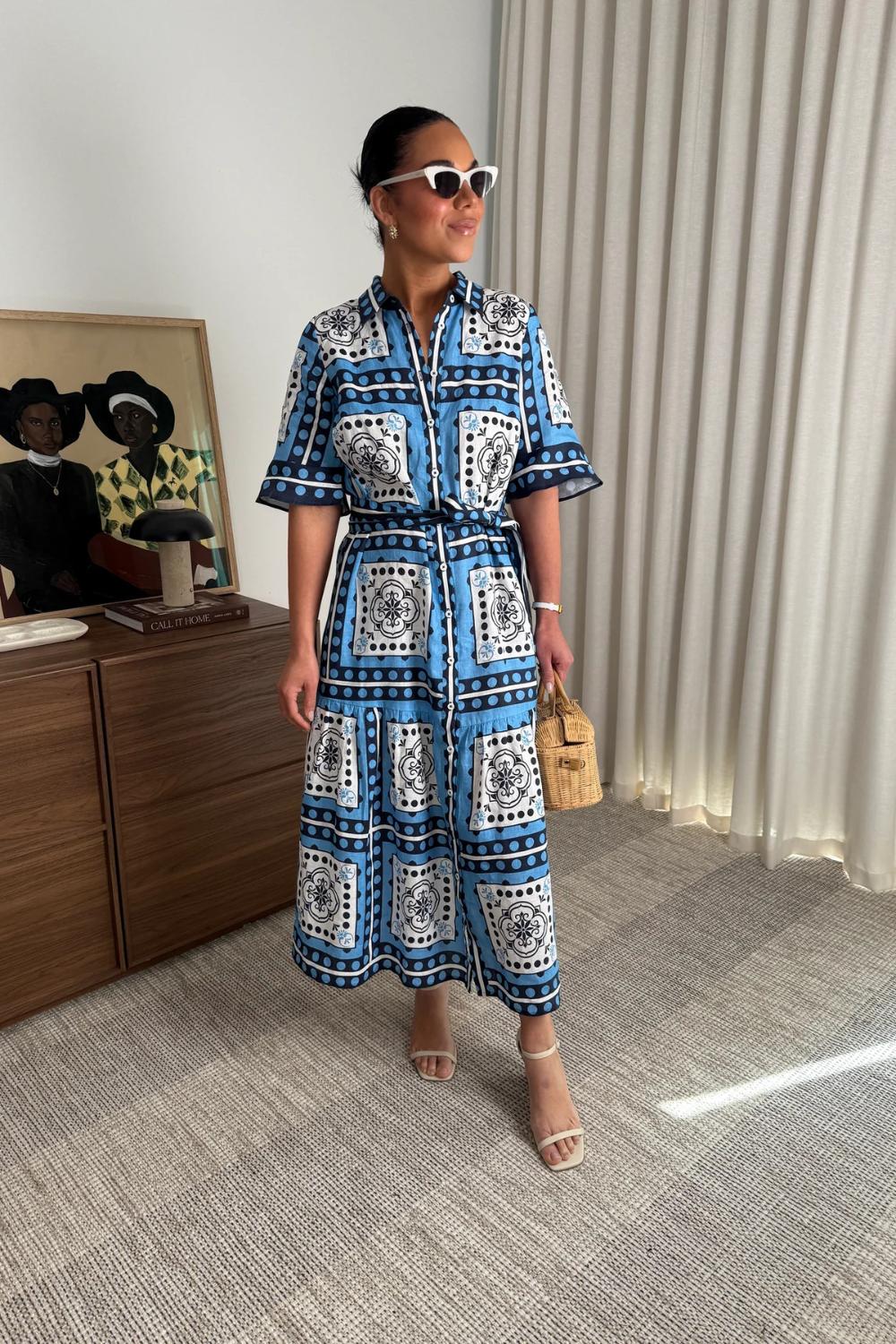 Oasis Dress | Bay Scarf