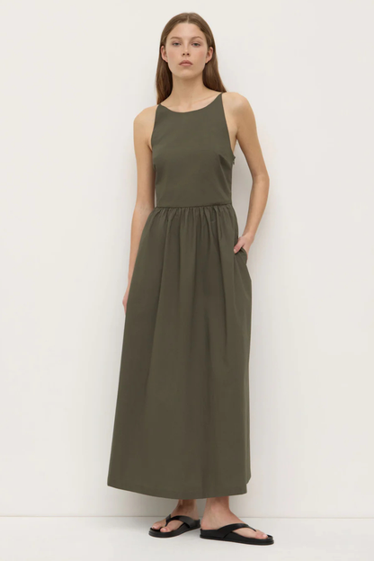 Posie Midi Dress | Moss
