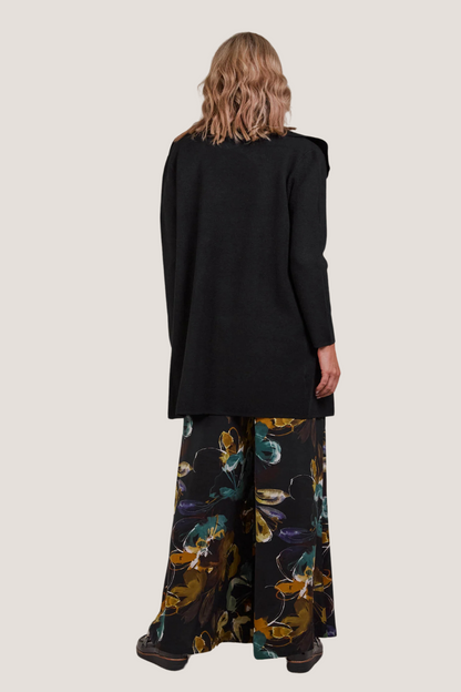 Palmer Relaxed Cardigan | Black
