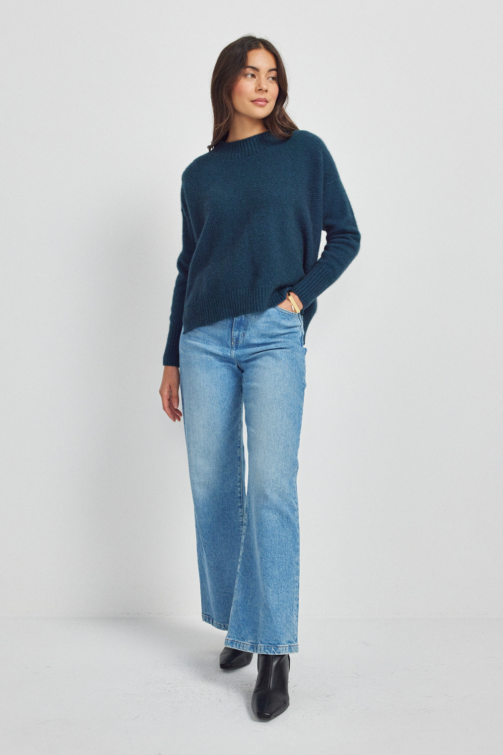 Sofia Sweater | Deep Teal
