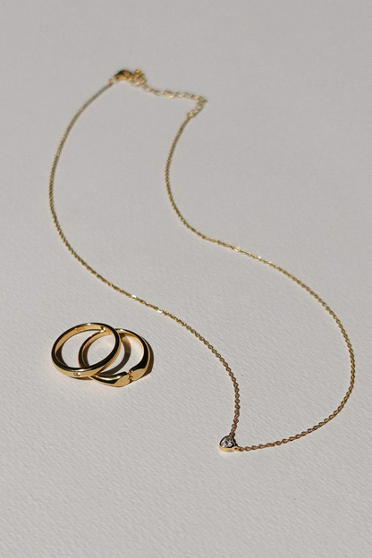 True Love Necklace | Gold