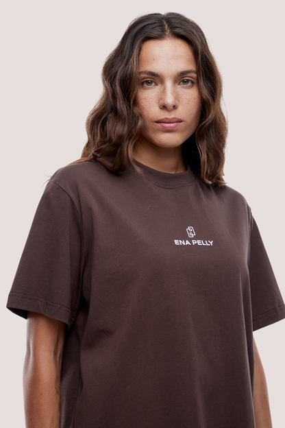 Lexi Logo Tee | Mocha