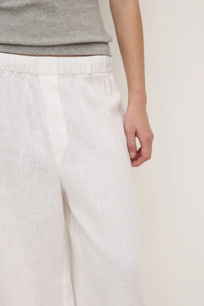 Everyday Linen Pant | White