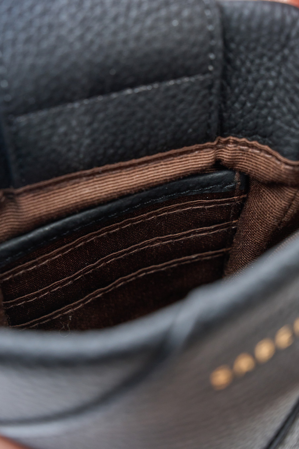 Maggie Crossbody | Black Bias