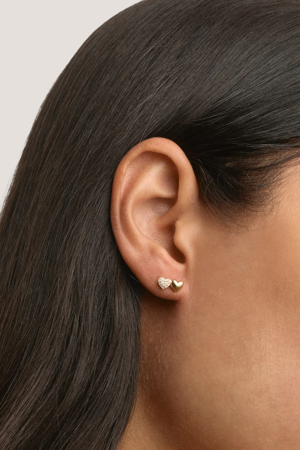 18k Gold Vermeil Always By Your Side Stud Earrings