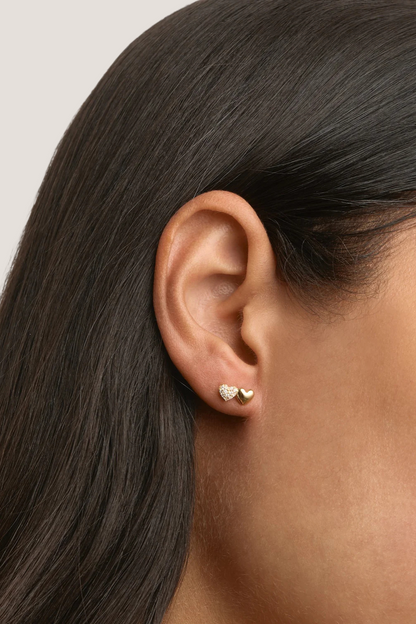18k Gold Vermeil Always By Your Side Stud Earrings