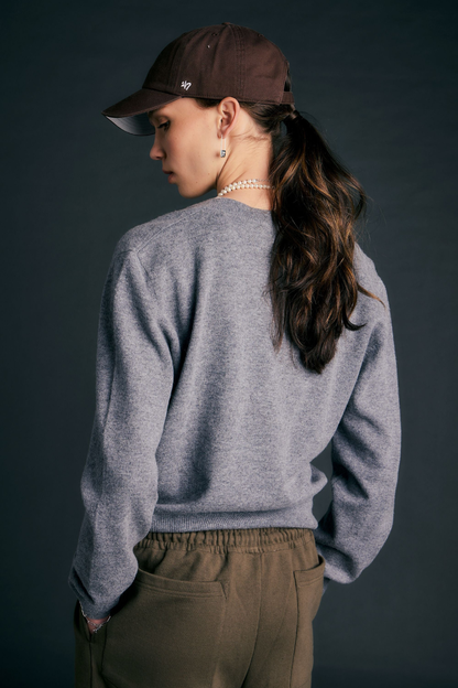 Colette Sweater | Grey Marle