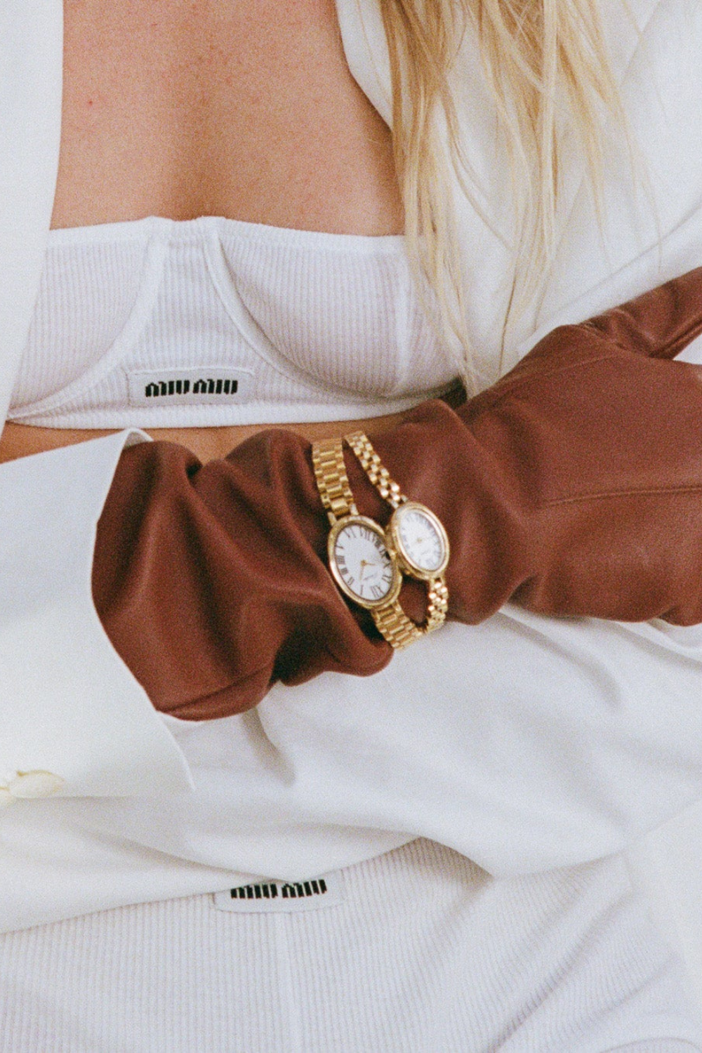 Baby Link Watch | Gold