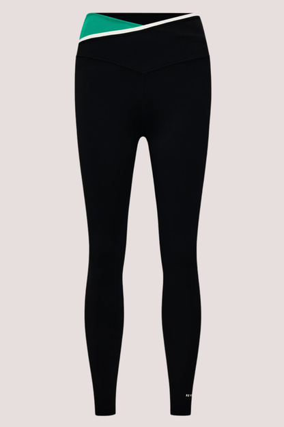 Status Full Length Legging | Black/College Green