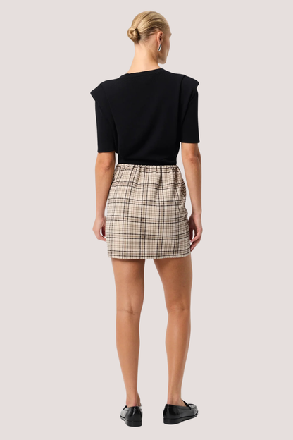 Montreal Mini Skirt | Plaid