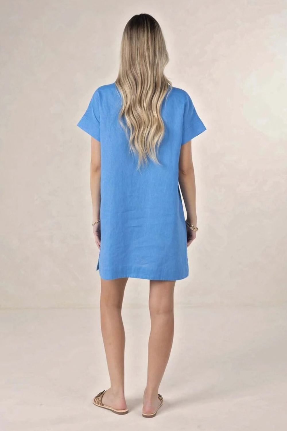 Yana Dress | Cornflower