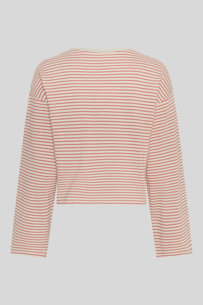 MSCHKrestiane Pullover STP | Oatmeal/F Rose