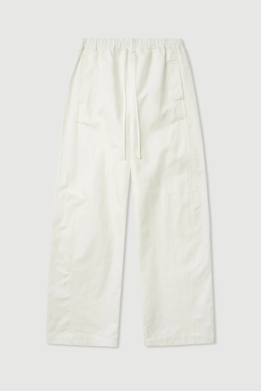 Loxley Cotton Linen Pant | White