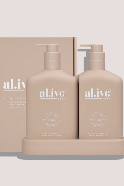 Wash & Lotion Duo - Apricot & Sweet Fig