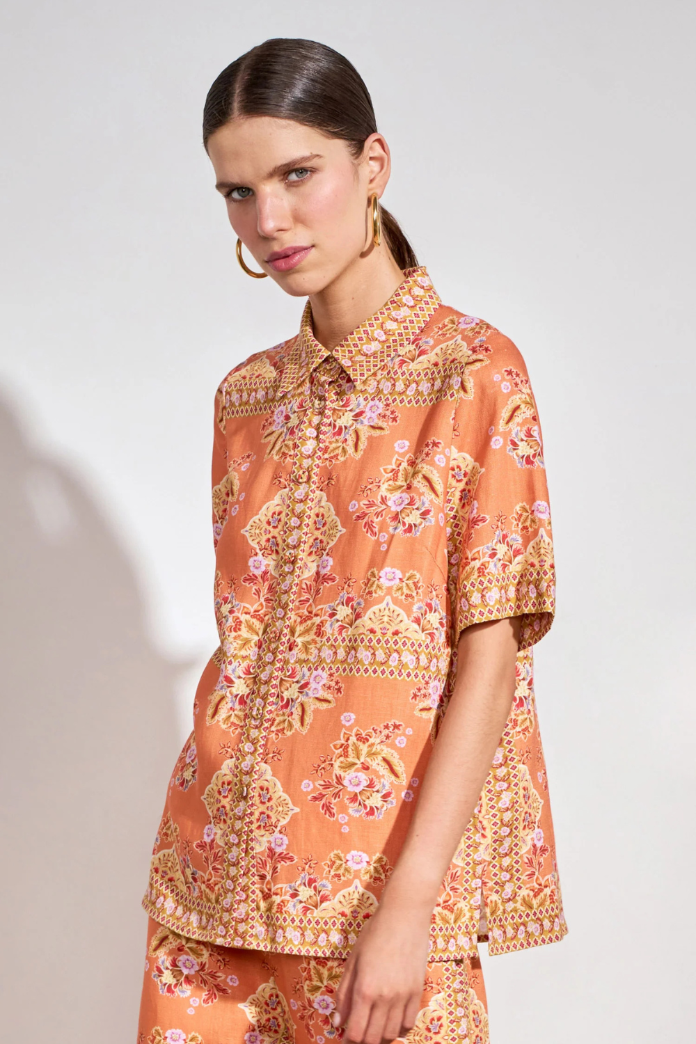 Glare Top | Marigold Glow