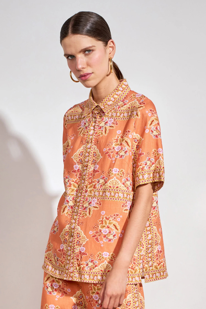 Glare Top | Marigold Glow