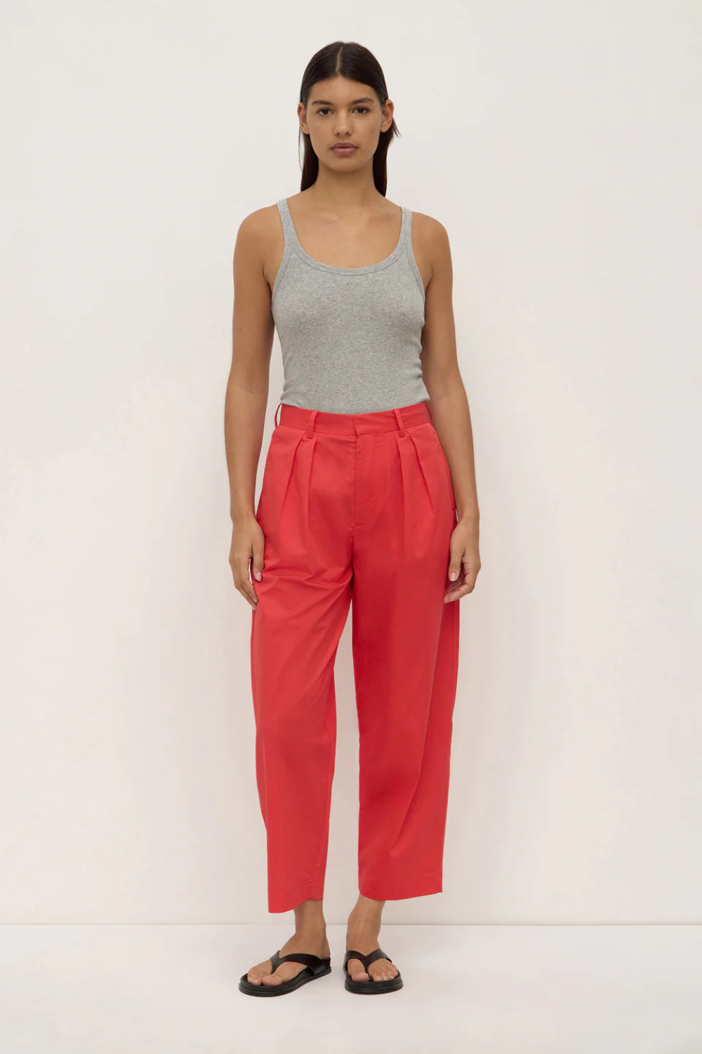 Geno Poplin Pant | Chilli