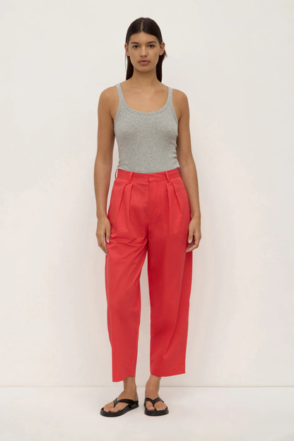 Geno Poplin Pant | Chilli