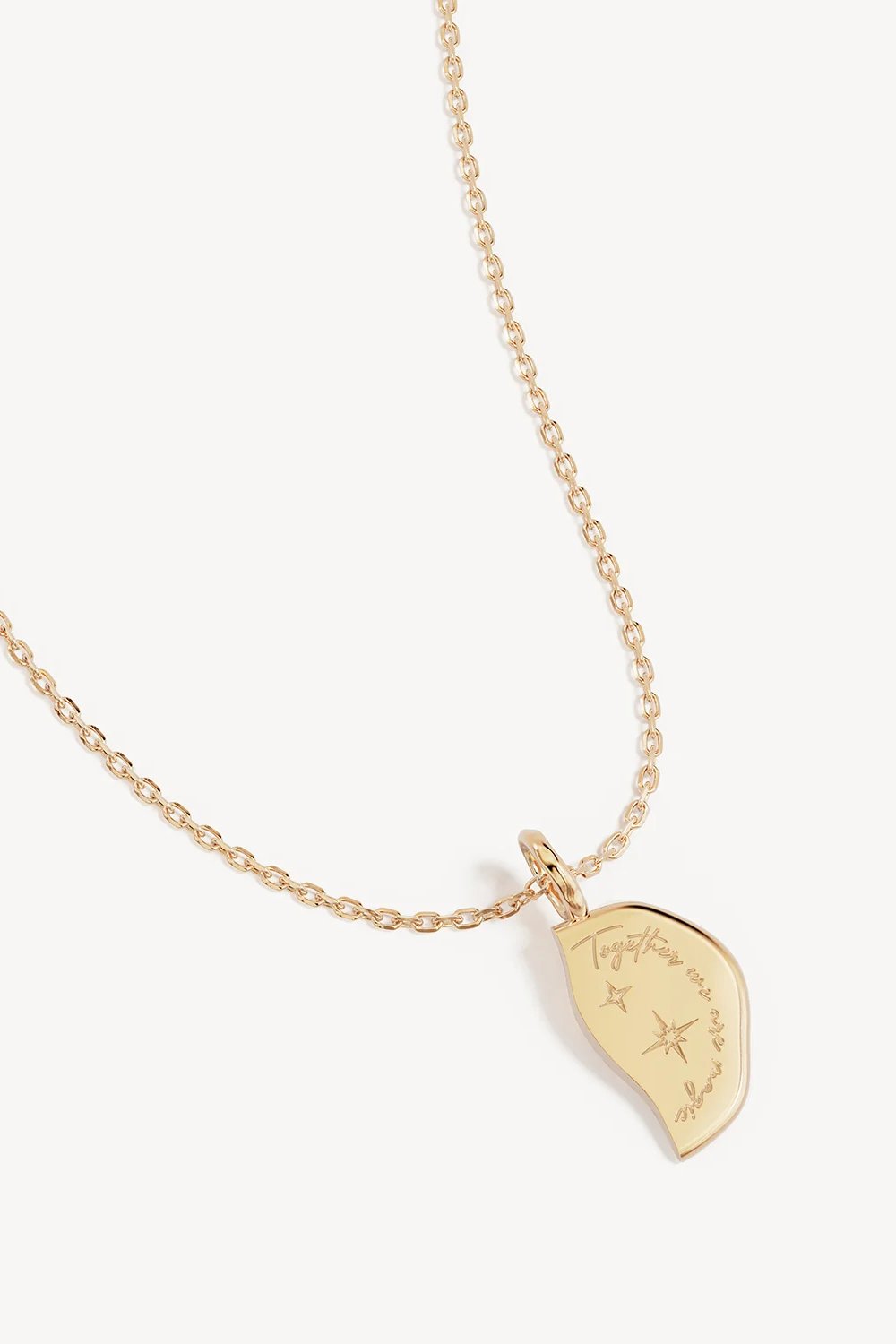18k Gold Vermeil Together We Are Magic Necklace - My Moon