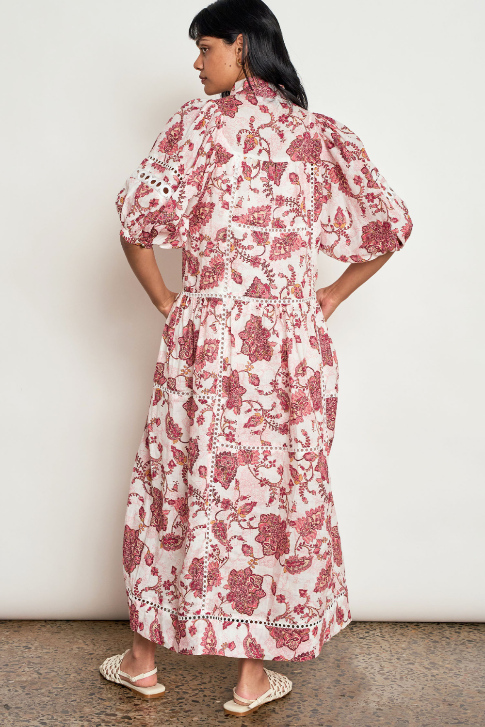 Flutter Dress | Rose Paisley