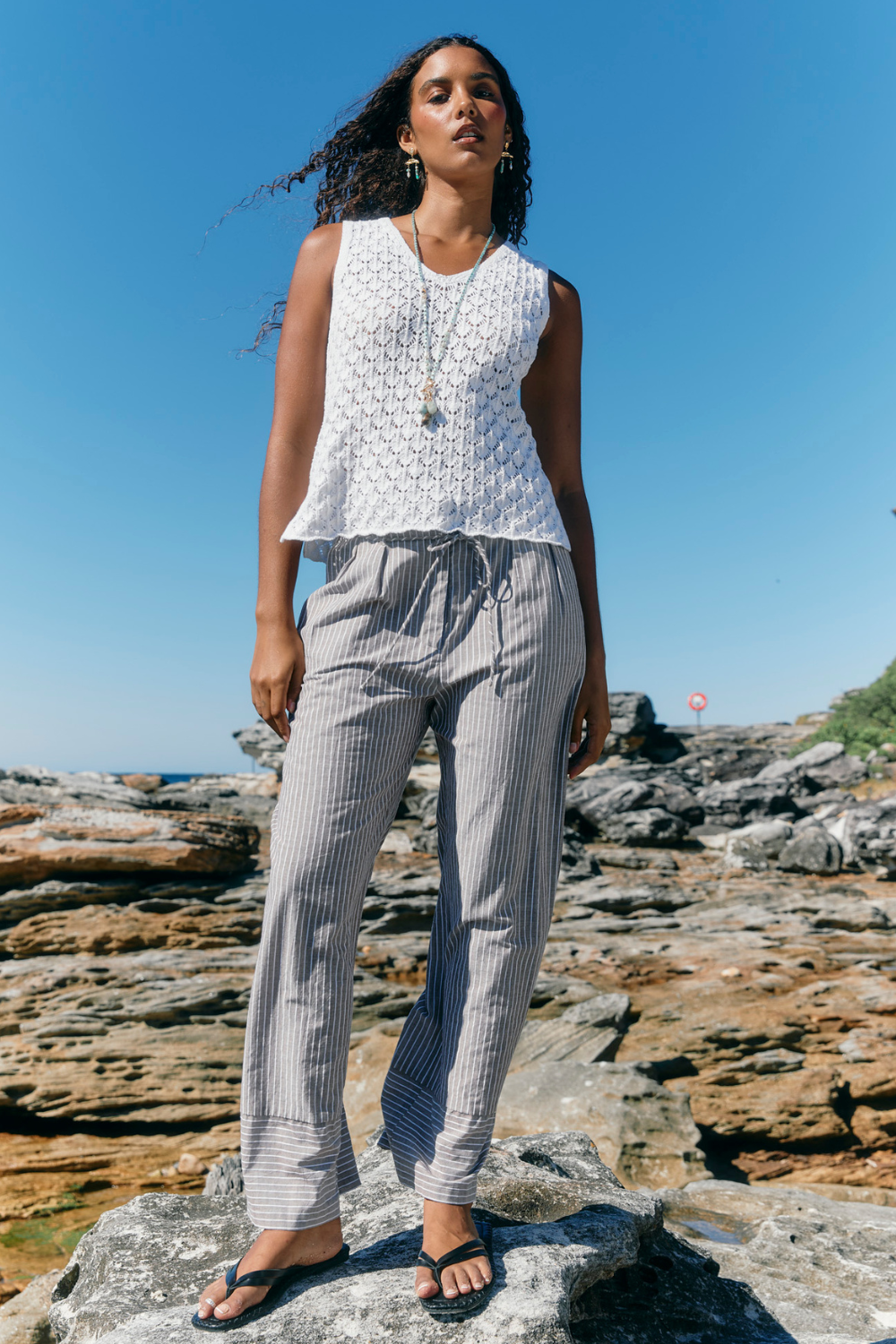 Lyndell Pant | Light Blue