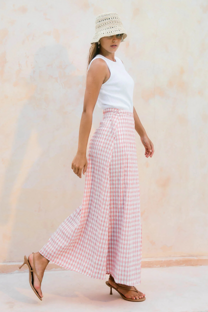 Esther Wrap Skirt | Pink