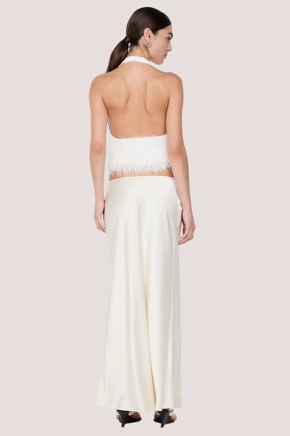 Finley Halter Top White