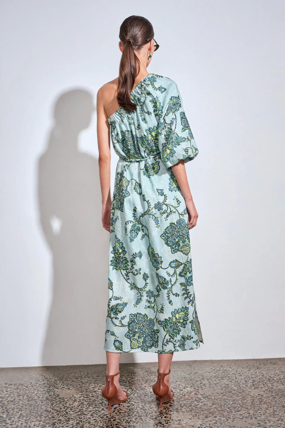 Silhouette Dress | Fern Paisley