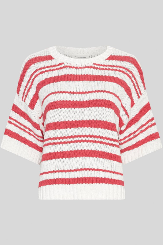 MSCH Hannalie 2/4 Pullover | Egret/Rose Red