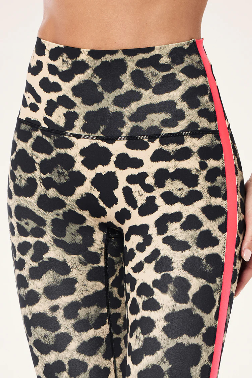 Highgate Full Length Legging | Leopard/Diva Pink