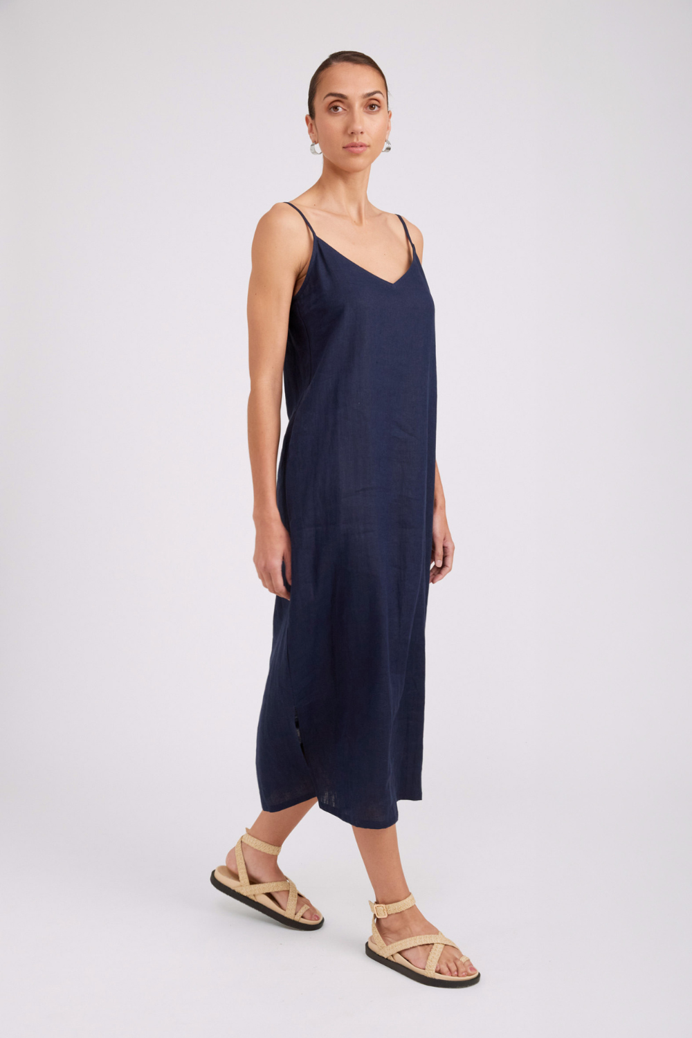 Studio Tank Maxi Dress | Navy