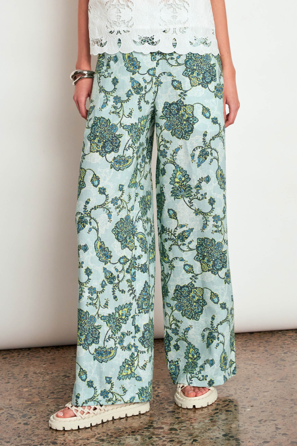 Phase Pant | Fern Paisley