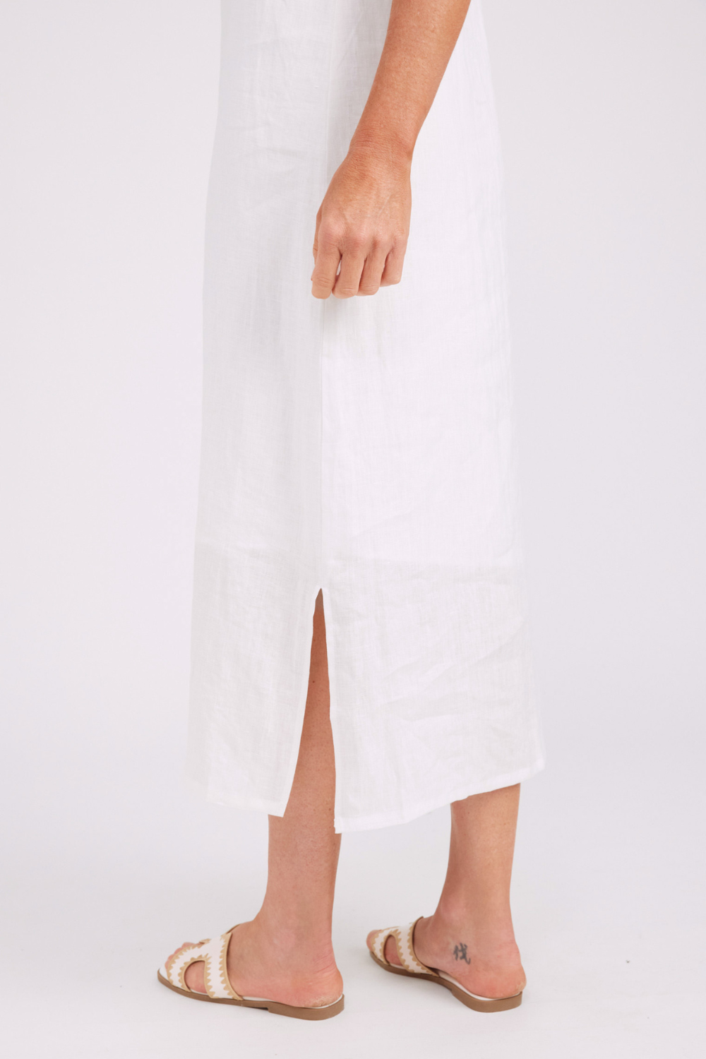 Studio Tank Maxi Dress | White