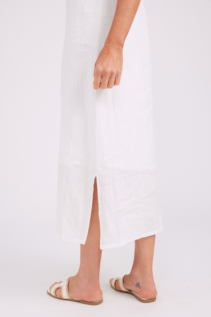 Studio Tank Maxi Dress | White