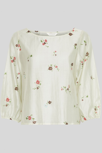 MSCH Faustina 3/4 Top AOP | Sand Flower