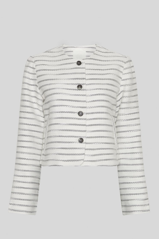 MSCH Luciana Jacket | Vanilla Ice/Black