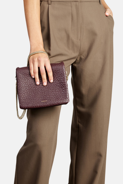 Fox Crossbody Bag | Merlot Bubble