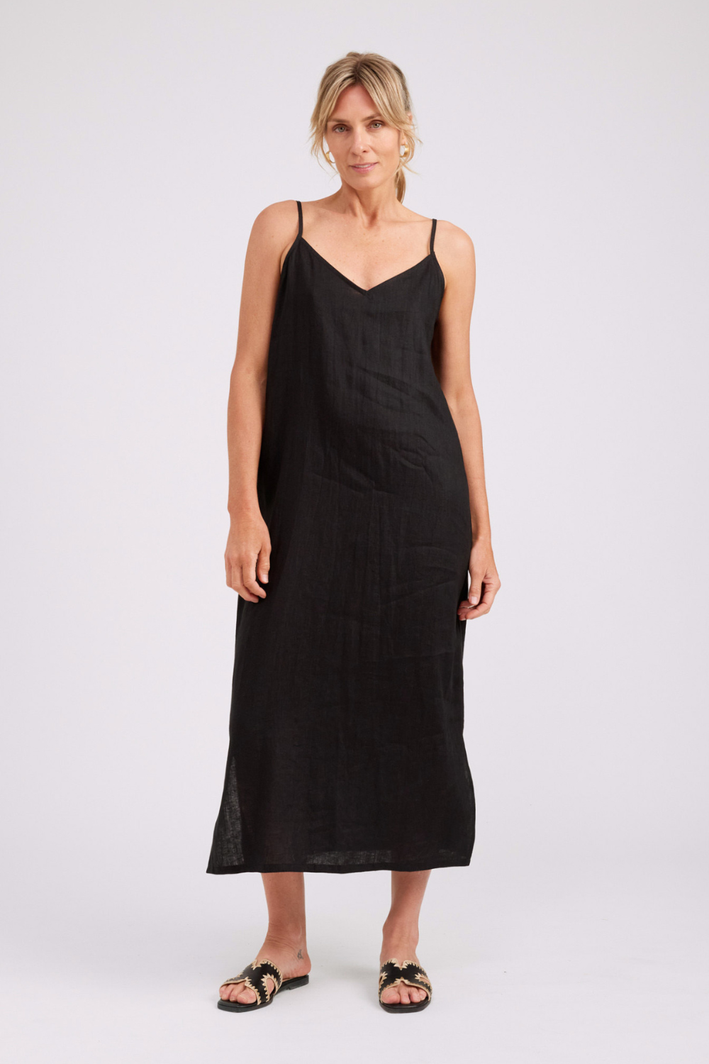 Studio Tank Maxi Dress | Black