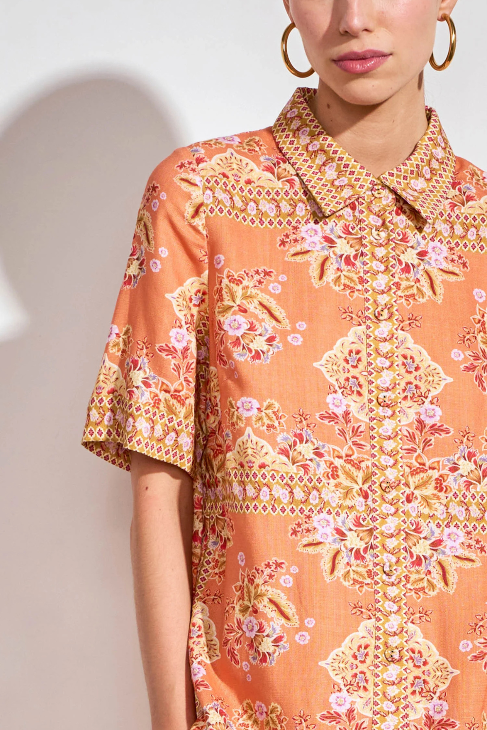 Glare Top | Marigold Glow
