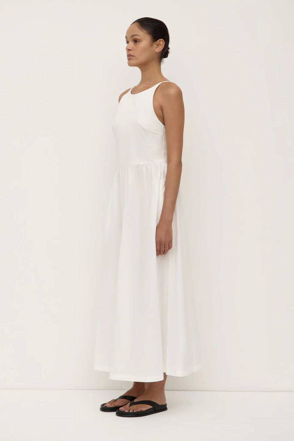 Posie Midi Dress | White